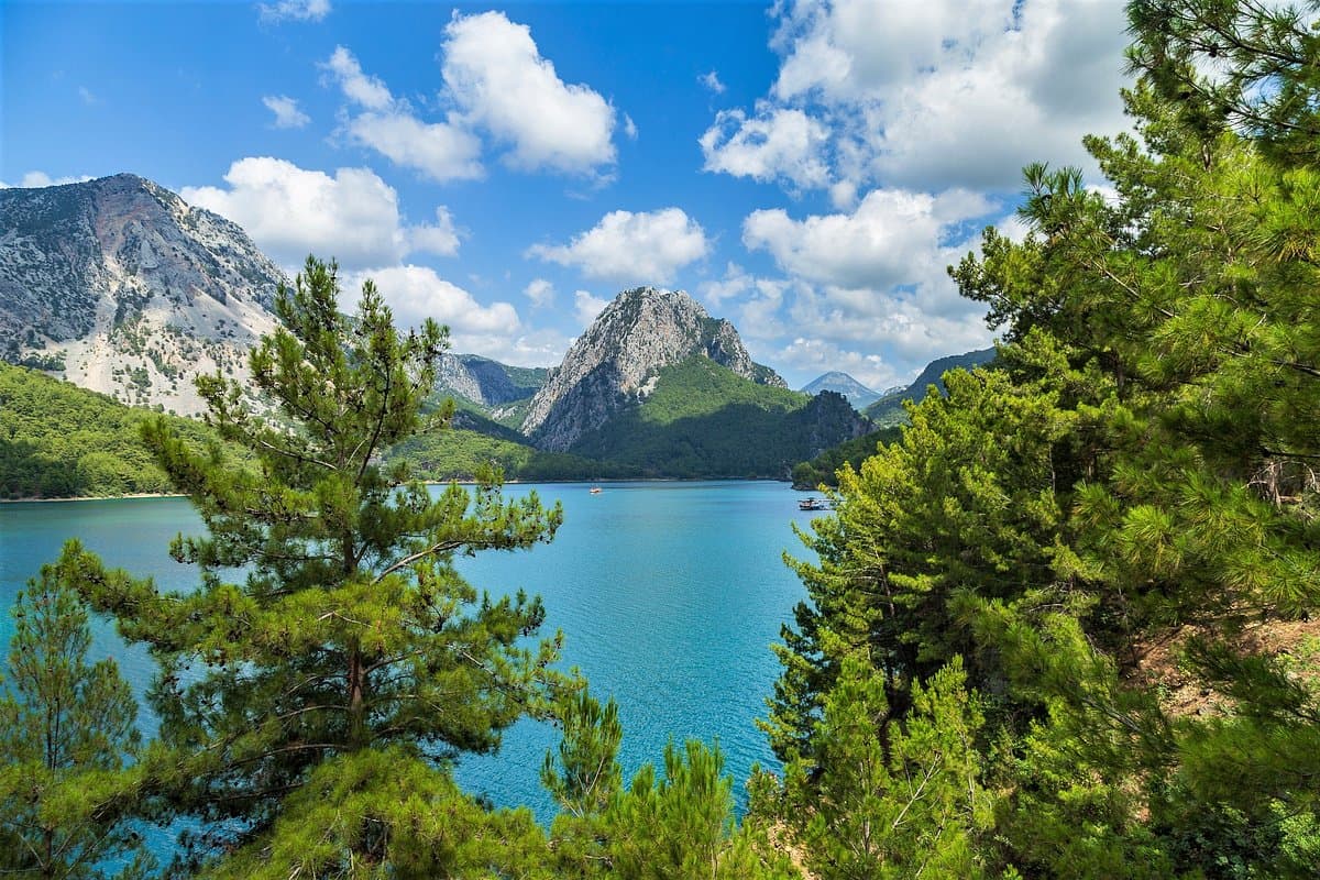 Manavgat-Staudamm und Grüner Canyon