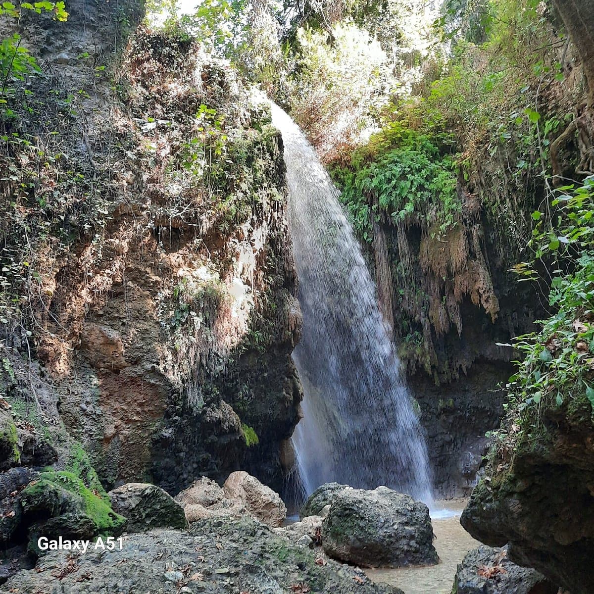 Gizlikent-Wasserfall