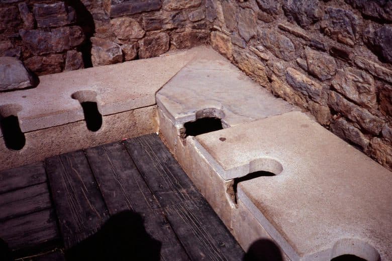 Öffentliche Toiletten von Ephesos