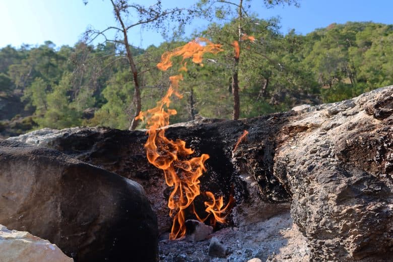 Yanartaş (Chimäre) Ewige Flammen